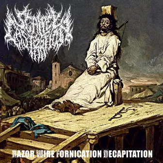 Razor wire fornication decapitation by Scalpel Castration