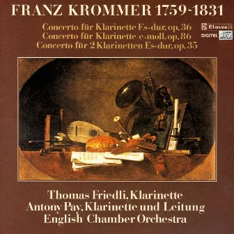 Krommer: Clarinet Concertos by Antony Pay