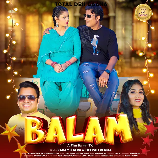 Balam Feat. Param Kalra - New Haryanvi Song