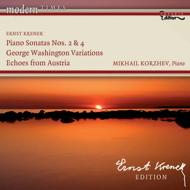 Krenek, E.: Piano Sonatas Nos. 2 and 4 / George Washington Variations / Echoes From Austria