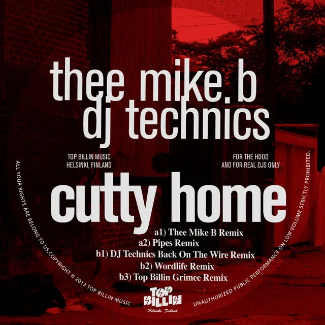 Cutty Home - Top Billin Grimee Remix