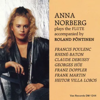 Anna Norberg plays the flute by Anna Norberg