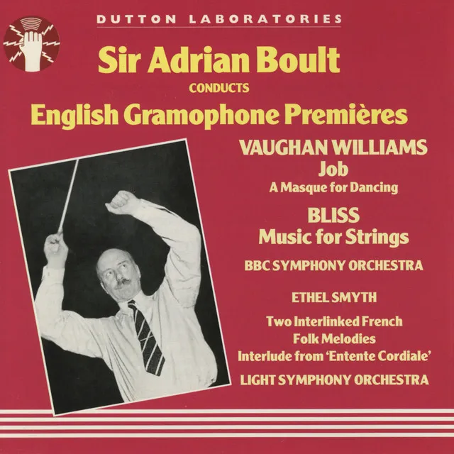 Sir Adrian Boult Conducts English Gramophone Premieres