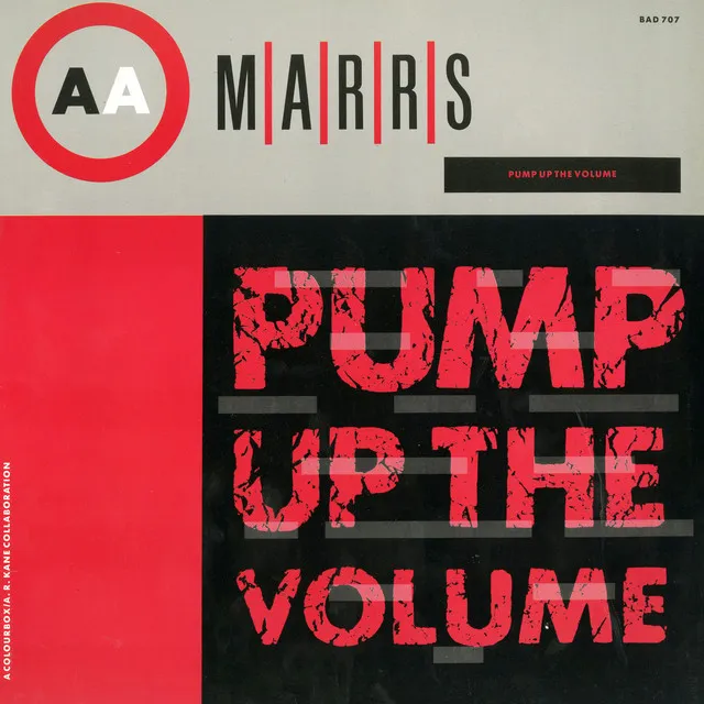 Pump Up The Volume - UK 12" Remix