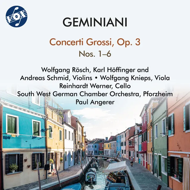 Concerto Grosso in D Major, Op. 3 No. 1, H. 73