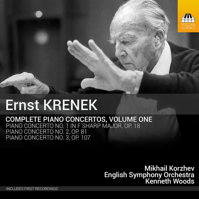 Krenek: Complete Piano Concertos, Vol. 1