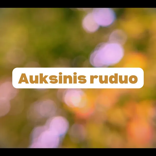 Auksinis ruduo