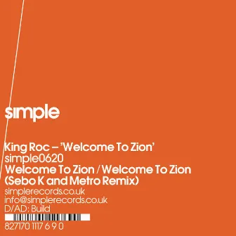 Welcome To Zion by King Roc