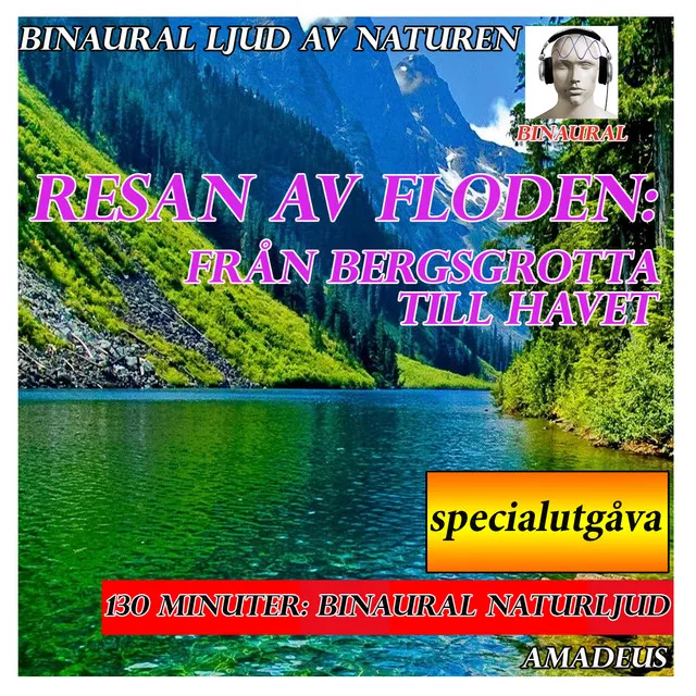 Binaural ljud av naturen: resan av floden: från bergsgrotta till havet: specialutgåva