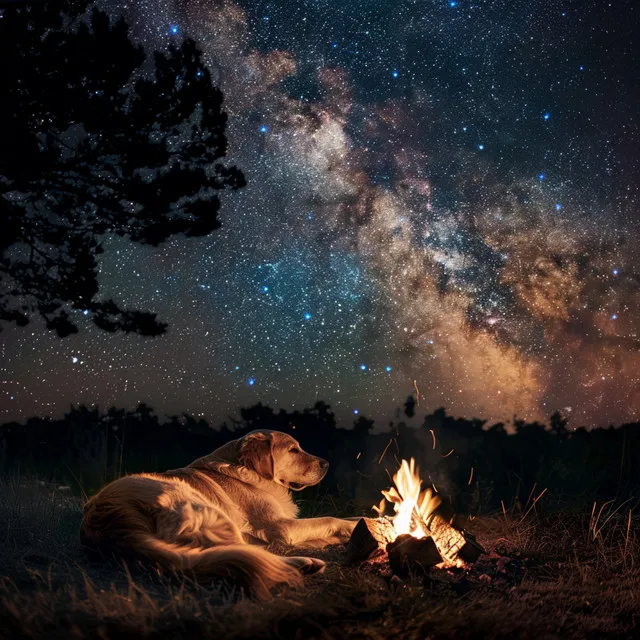 Calor Del Fuego: Melodías Calmantes Para Mascotas