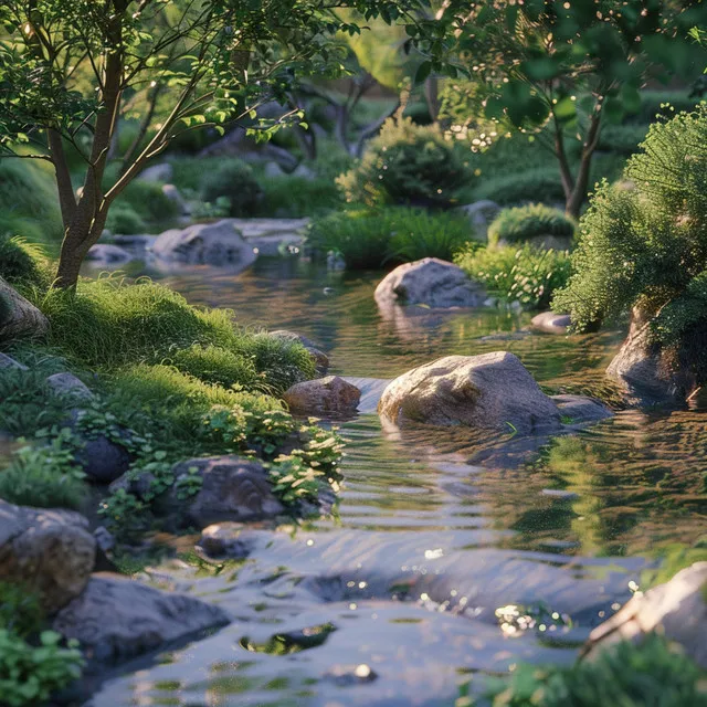 Serene River for Leisure Relaxation