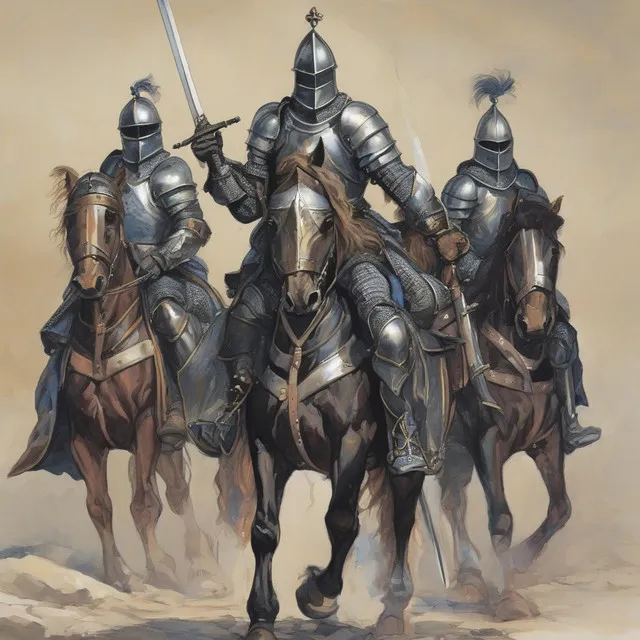 Three Knights Ride