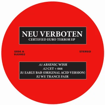 Certified Euro Terror EP by Neu Verboten