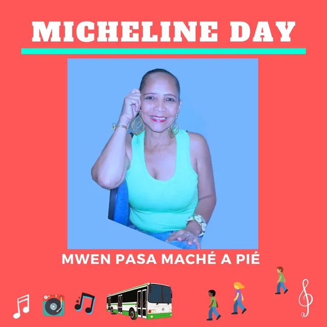 Mwen pasa maché a pié