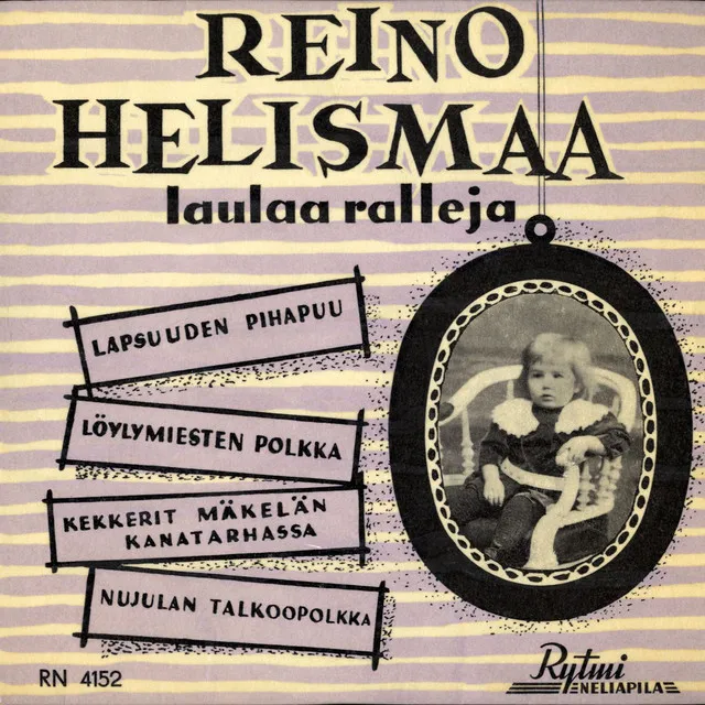 Reino Helismaa laulaa ralleja