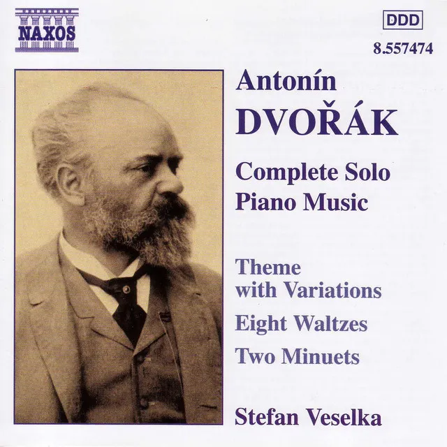 8 Waltzes, Op. 54, B. 101: No. 1: Moderato in A Major