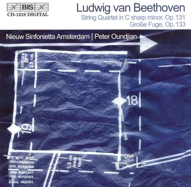 String Quartet No. 14 in C-Sharp Minor, Op. 131: VI. Adagio, quasi un poco andante (Arr. P. Oundjian for string orchestra)