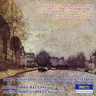 Virtuosic and enchanting XIX and XX century music for Oboe and Piano by Alessandro Baccini