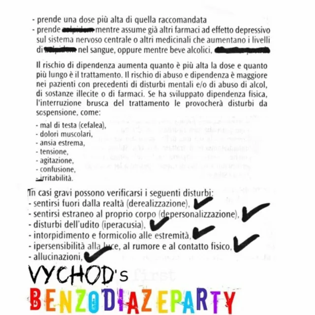 Benzodiazeparty