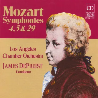 Mozart, W.A.: Symphonies Nos. 4, 5 and 29 by Los Angeles Chamber Orchestra