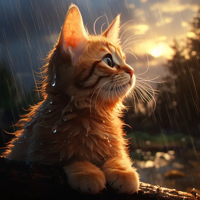 Serenata De Lluvia Para Mascotas: Lluvia Calmante