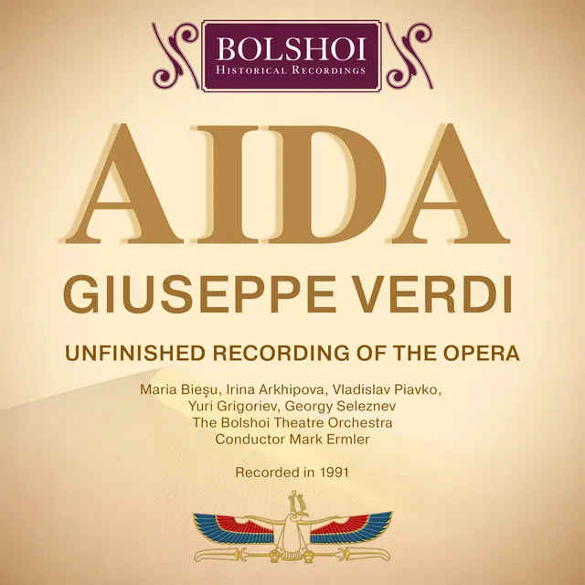 Aida, Atto I, Scena I: Romanza "Celeste Aida"