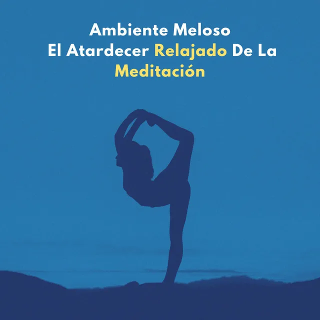 Ambiente Meloso: El Atardecer Relajado De La Meditación