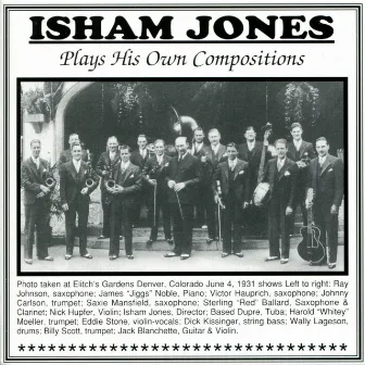 Plays His Own Compositions by Isham Jones