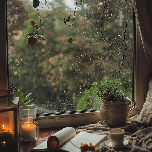 Banda Sonora Gentil De La Lluvia Para El Enfoque