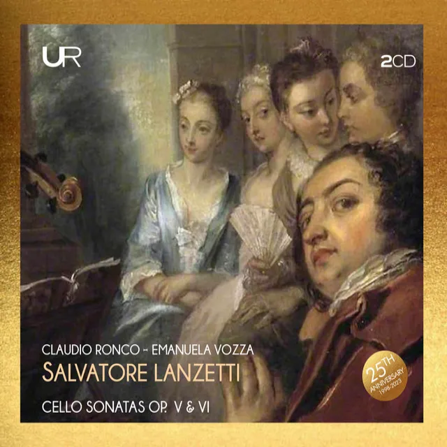 Lanzetti: Cello Sonatas Op. V & VI