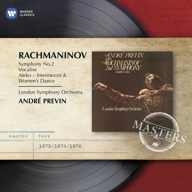 Rachmaninov: 14 Romances, Op. 34: No. 14, Vocalise (Orchestral Version)