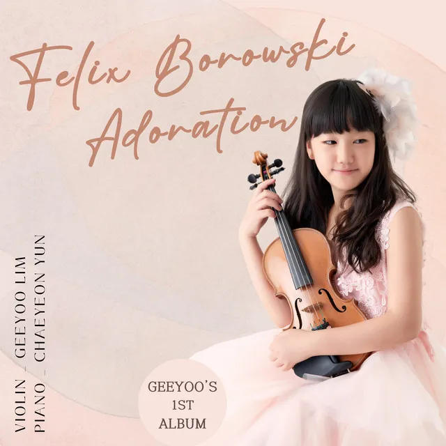 Felix Borowski Adoration (Violin _ Geeyoo Lim, Piano _ Chaeyeon Yun)