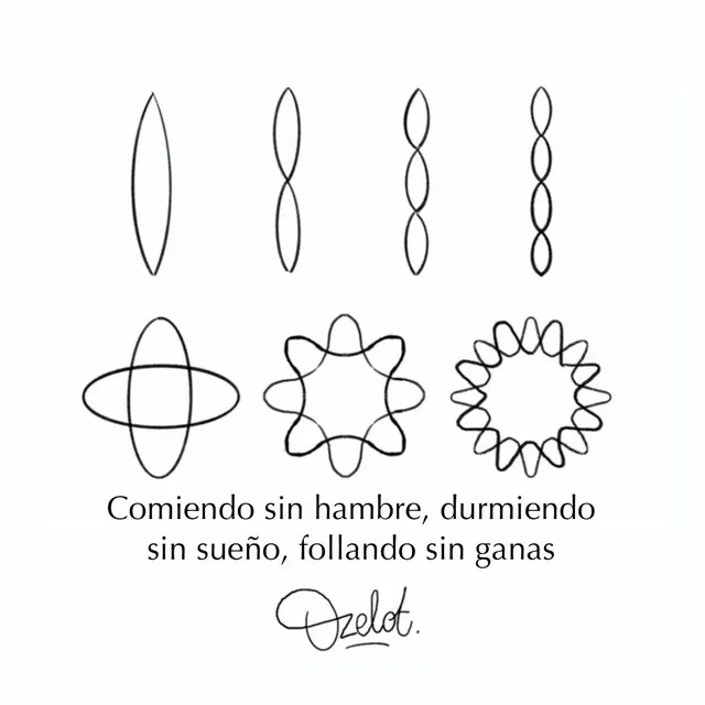 Comiendo Sin Hambre, Durmiendo Sin Sueño, Follando Sin Ganas