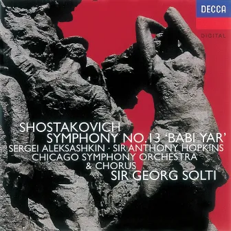 Shostakovich: Symphony No.13/Yevtushenko: Poems by Antony Hopkins