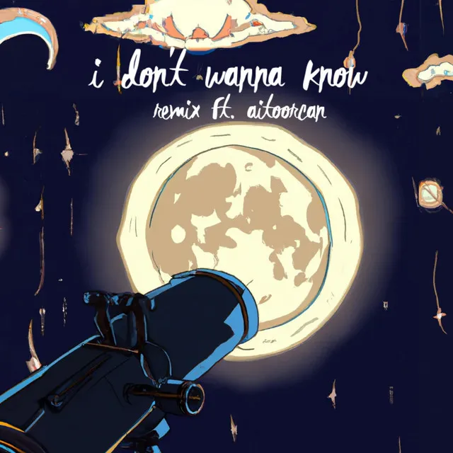 i don't wanna know - remix