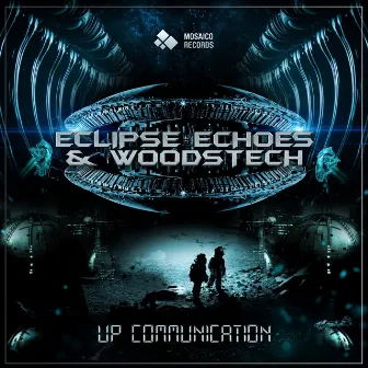 Up Communication by Eclipse Echoes