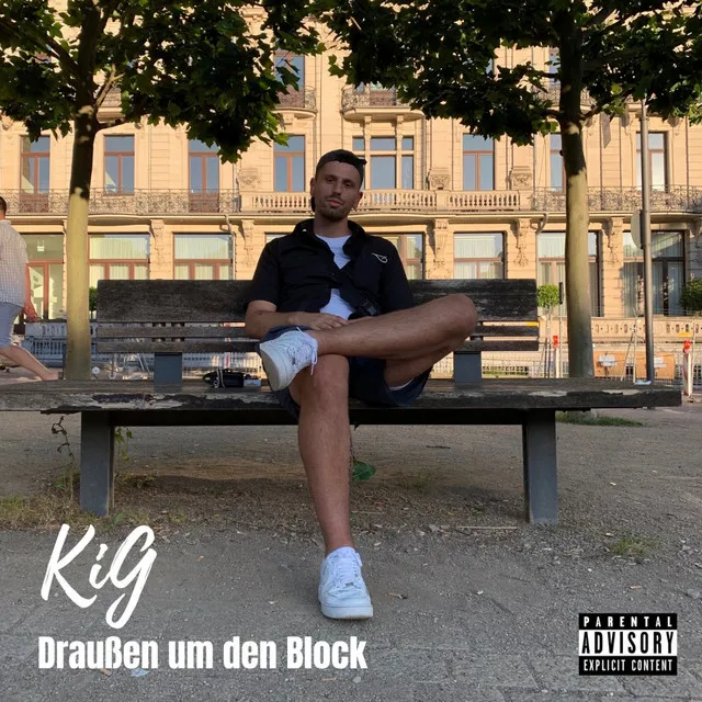 Draußen um den Block