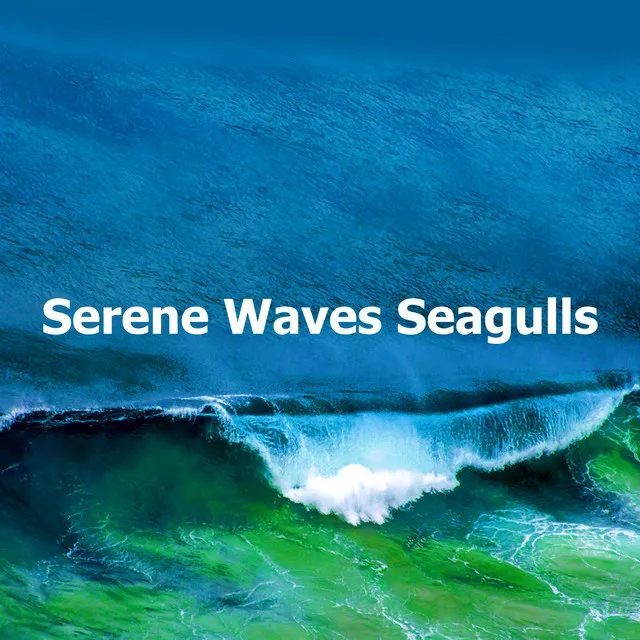 Serene Waves Seagulls