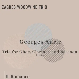 Trio for Oboe, Clarinet, and Bassoon: II. Romance by Zagreb Woodwind Trio