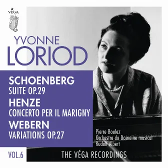 Schoenberg: Suite, Op. 29 / Henze: Concerto per il Marigny / Webern: Variations, Op. 27 by Jacques Ghestem