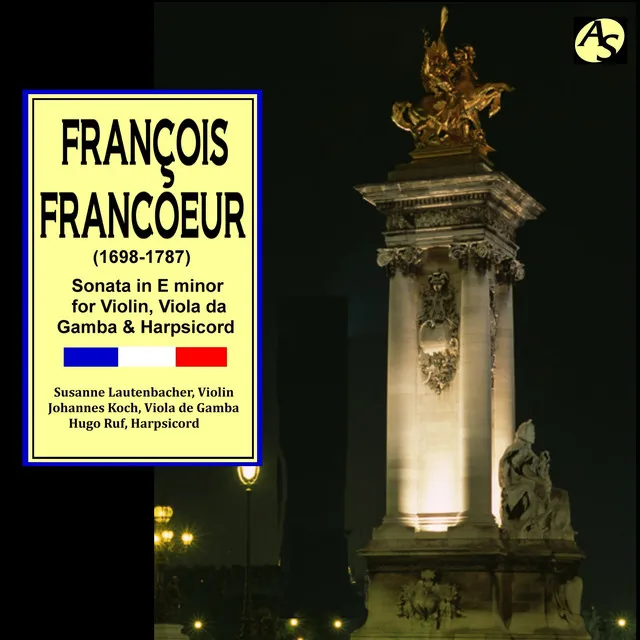 Francoeur: Sonata in E minor for Violin, Viola da Gamba & Harpsichord