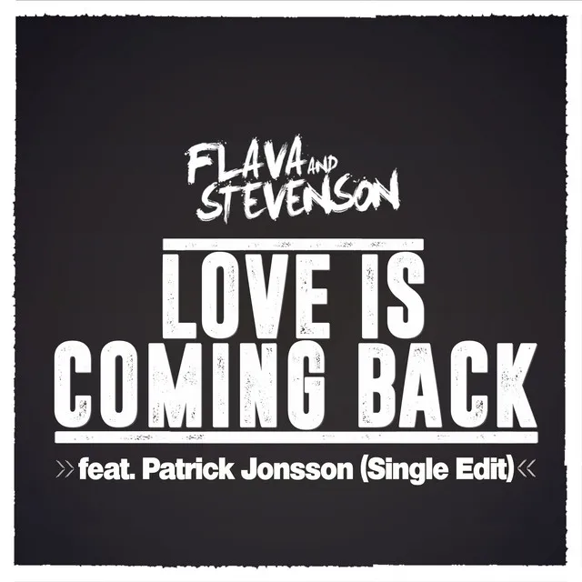 Love Is Coming Back - Single Edit