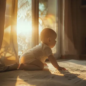 Música Para Bebés: Alegres Canciones Infantiles by Infantes En Azul Y Sol