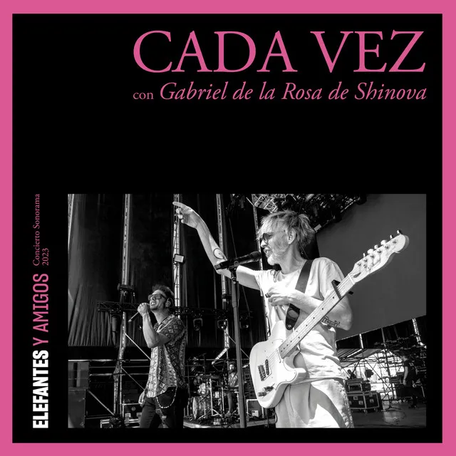 Cada vez (con Gabriel De La Rosa, Shinova) [Sonorama 2023]