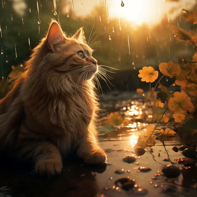 Serenata Purr-Fecta De Lluvia: Sonidos Tranquilos Para Gatos