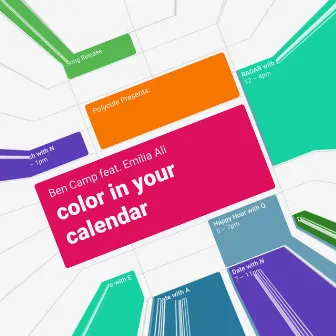 Color in Your Calendar by Ben Camp