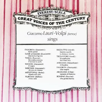 Giacomo Lauri-Volpi Sings by Giacomo Lauri Volpi