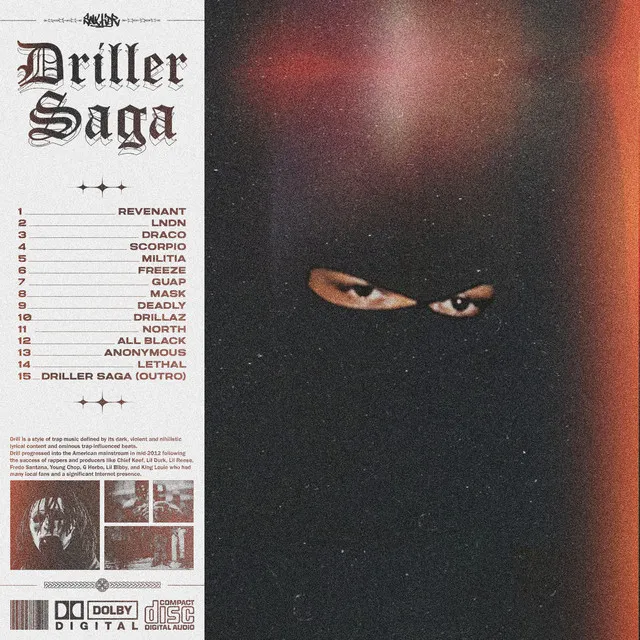 Drill Beat Tape Vol. I | Driller SAGA