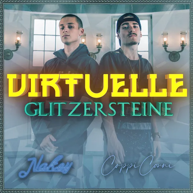 Virtuelle Glitzersteine