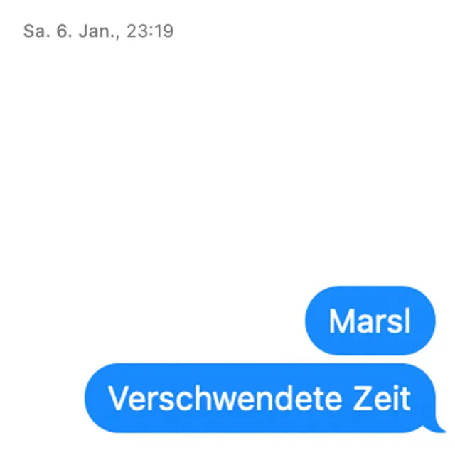 Verschwendete Zeit